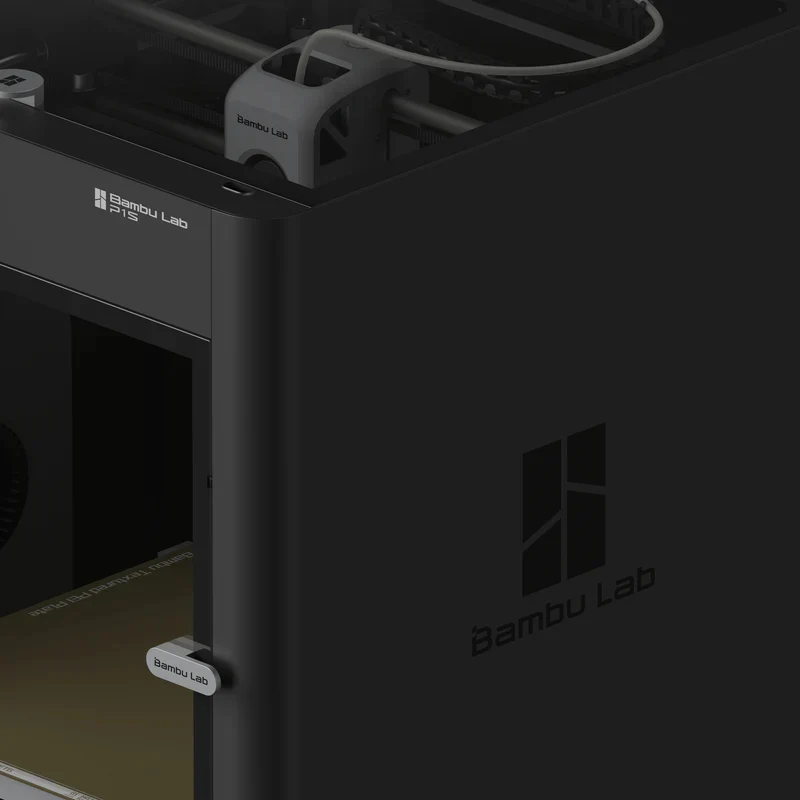 الطابعة ثلاثية الأبعاد Bambu Lab P1S Combo - مع الـ AMS - طباعة بـ 4 ألوان - Image 5