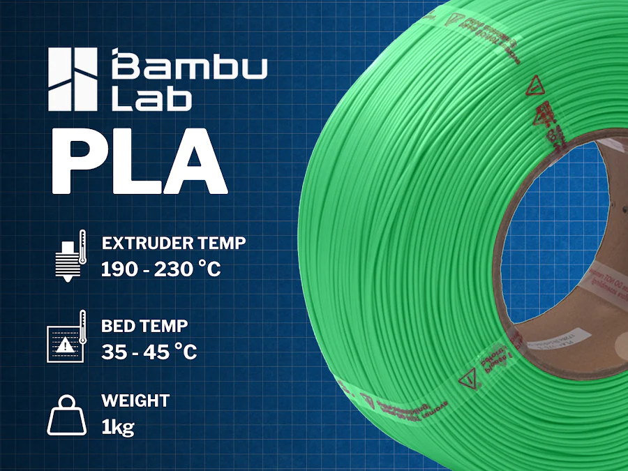 فلمنت بامبو بدون بكرة (إعادة تعبئة) Bambu PLA Filament Refill - Image 3