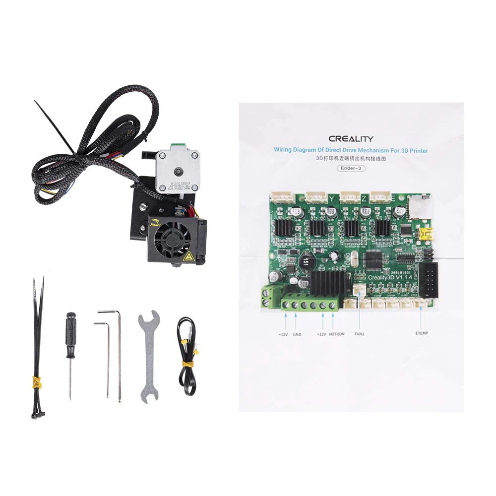 مجموعة الدايركت درايف لطابعات Ender-3/Pro/V2 Direct Drive kit - Image 6