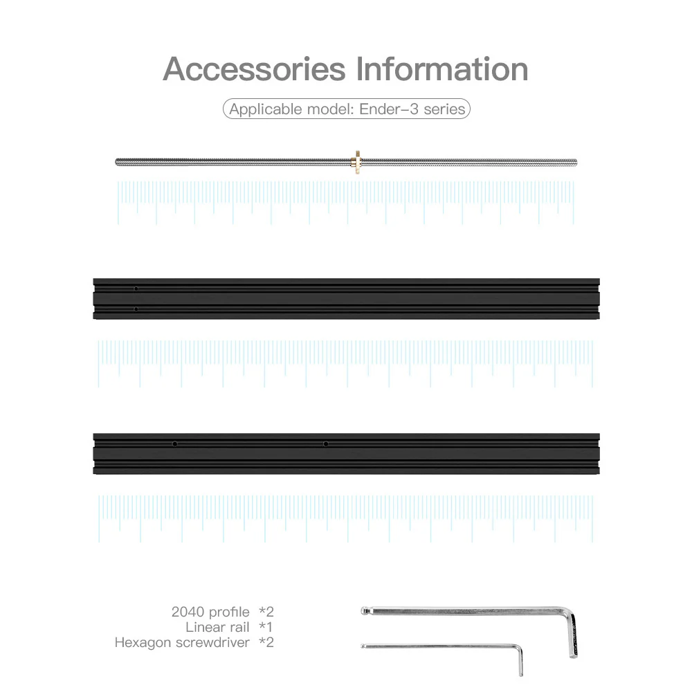 عدة إطالة محور Z لطابعة الإيندر 3Ender-3/Pro/V2 extension kit - Image 4