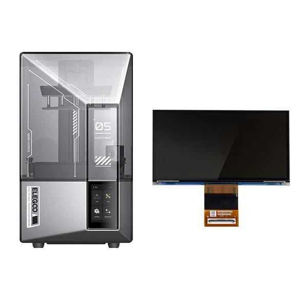 شاشة LCD 9K لطابعة الرزن Elegoo Mars 5 Ultra قياس 7 إنج - Image 2