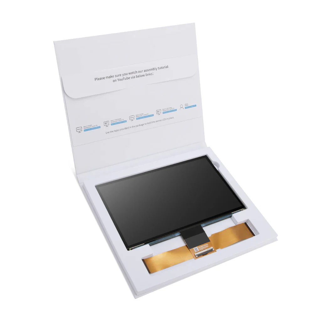 شاشة LCD 12K لطابعة الرزن Elegoo Saturn 4 / Saturn 4 Ultra قياس 10.1 إنج - Image 5