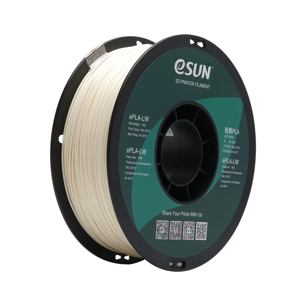 فلمنت خفيف الوزن (قليل الكثافة) Light Weight PLA من إنتاج eSun - Image 6