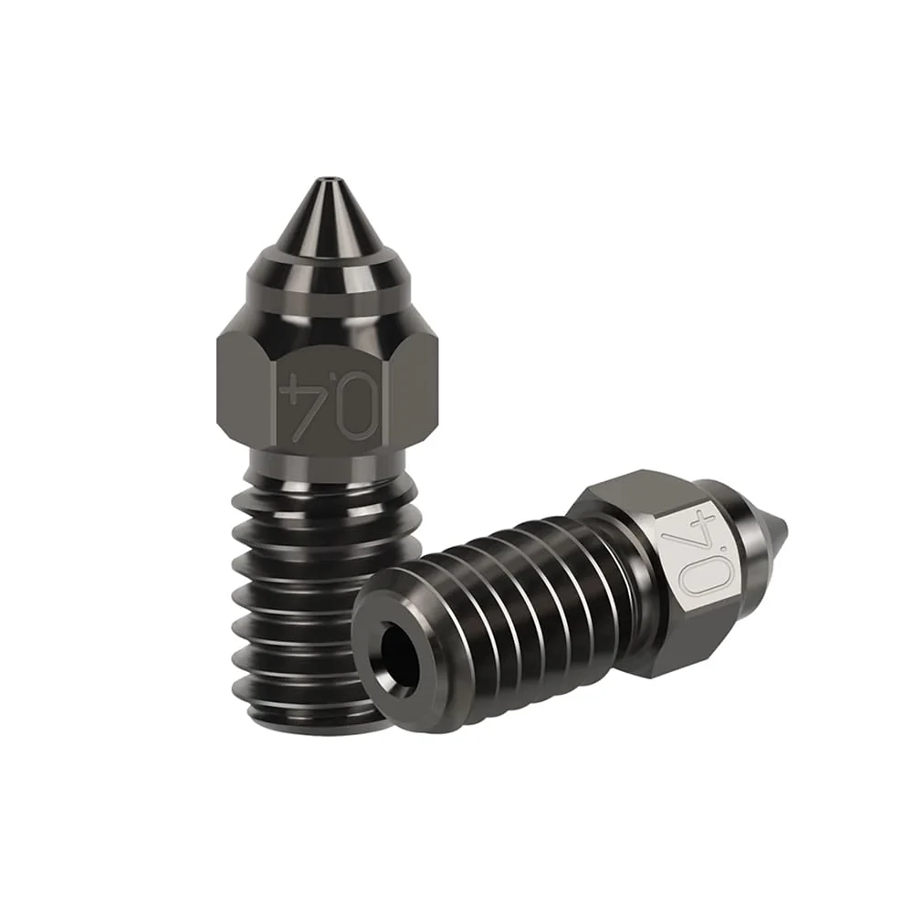 نوزل الطباعة من الفولاذ المقسى M6 High Speed قياس 0.4 ملم (Hardened Steel) - Image 2