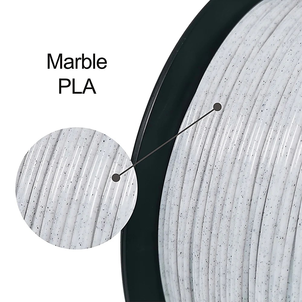 فلمنت لون مرمري - PLA Marble Filament - Image 4