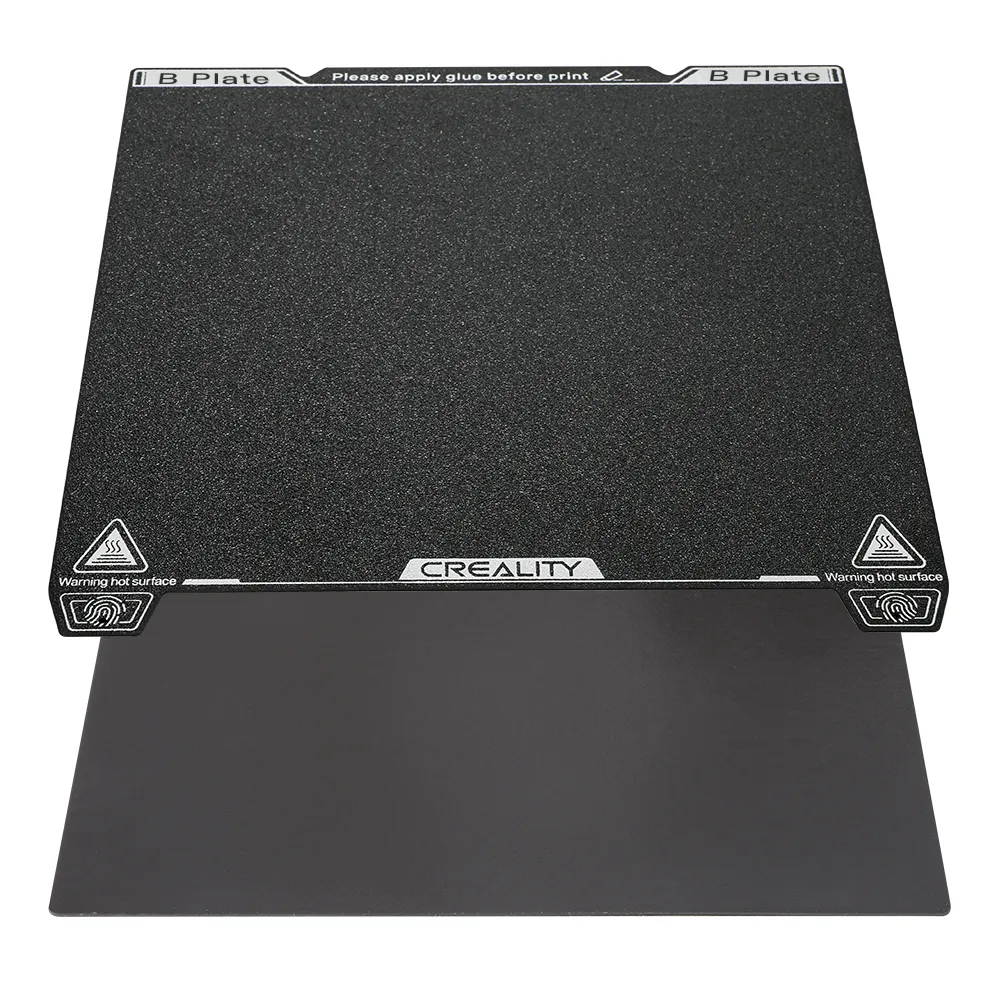 طبقة الطباعة المعدنية K1 Max ذات الوجهين Glossy PEO + Coated PEI  حجم 310 × 315 مم - Image 2