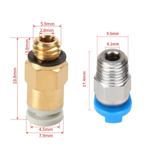 مجموعة وصلات طرفية نوع PC4-M10 و PC4-M6 - Image 3