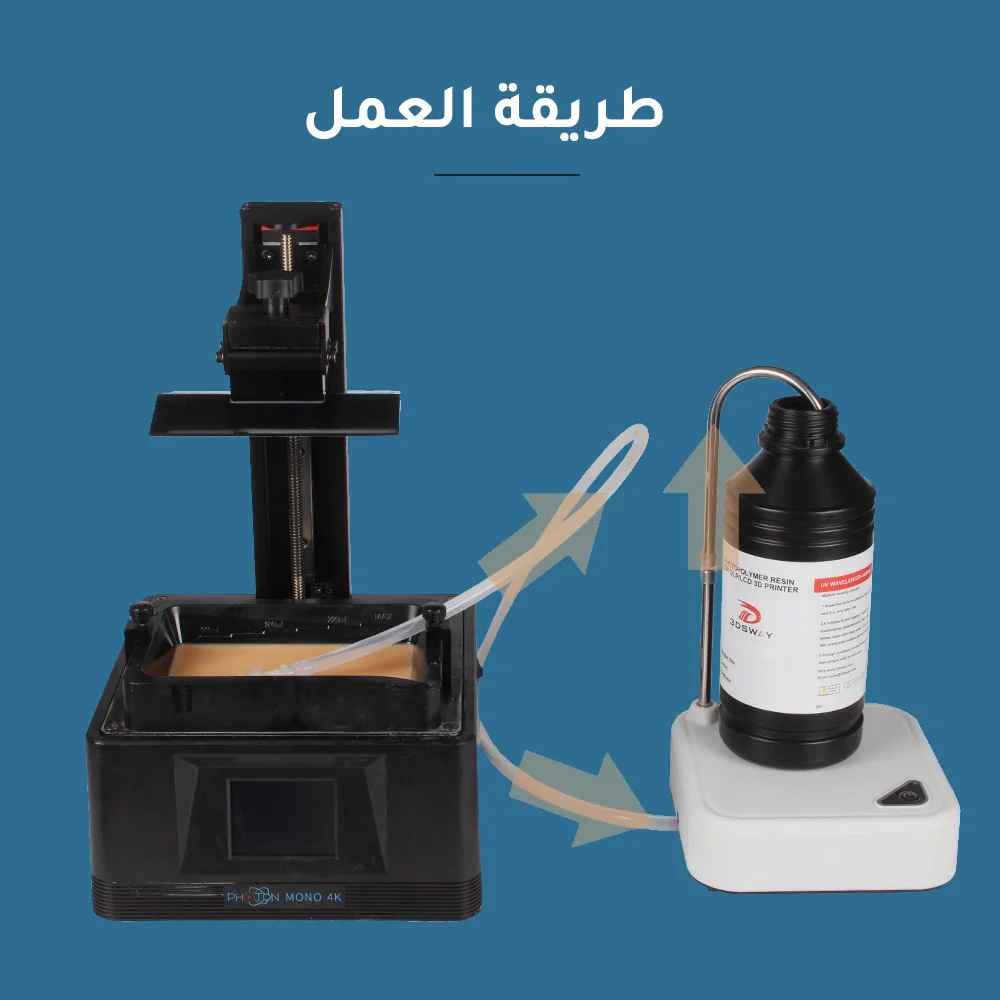 مضخة لإعادة شفط الرزين من الحوض إلى القنينة تعمل بالشحن - Image 5