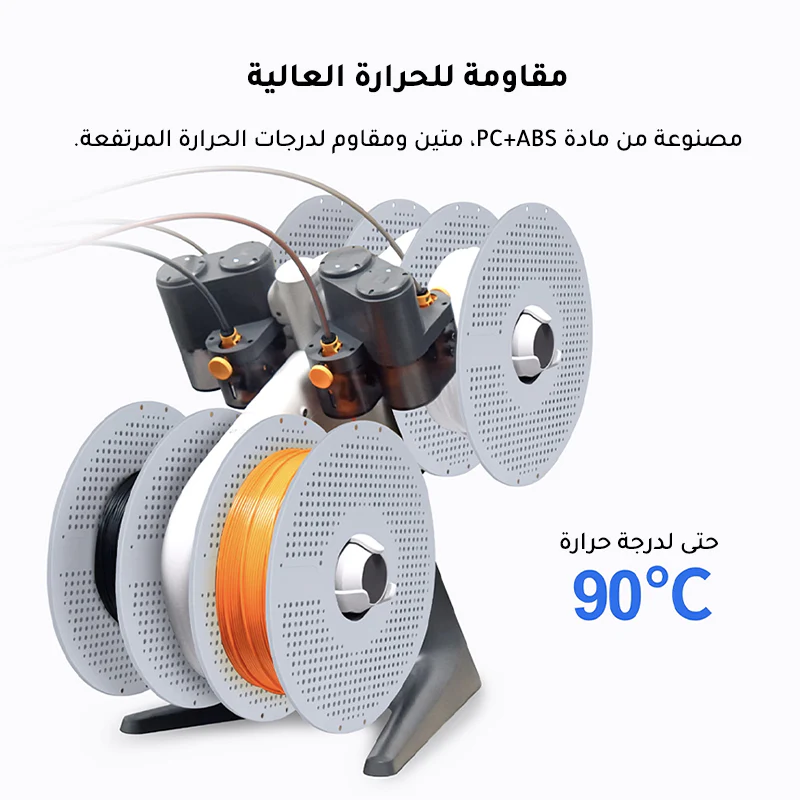 بكرة إعادة التعبئة (فارغة) لفلمنت بامبو لاب Reusable Filament Spool - Image 5