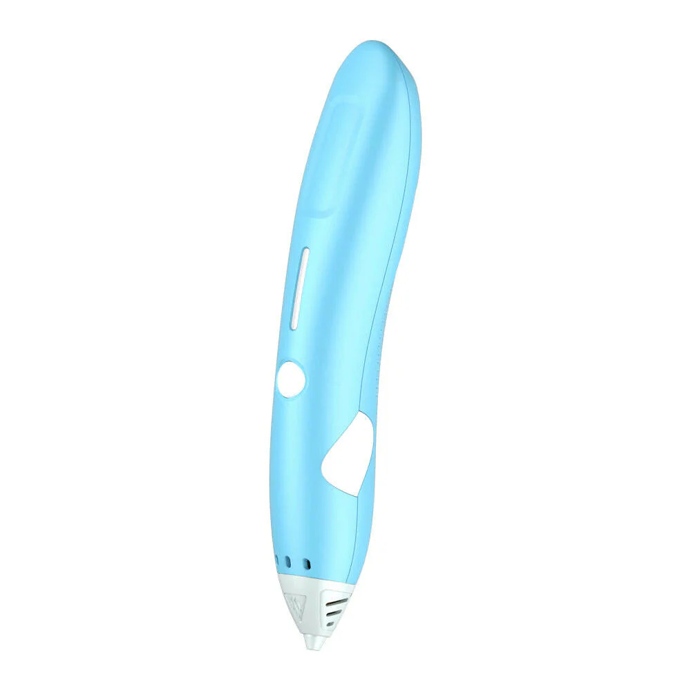 3D Pen قلم الرسم ثلاثي الأبعاد للأطفال منخفض الحرارة - يعمل بالشحن - Image 3