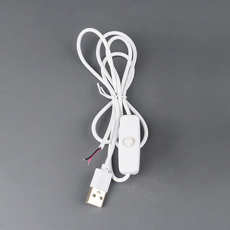 كيبل USB بطول 1.5 متر مع زر تشغيل/إيقاف - Image 4