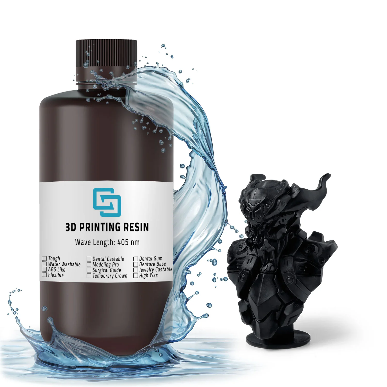 رزين الطباعة ثلاثية الأبعاد قابل للغسل بالماء (Water Washable) - Image 6